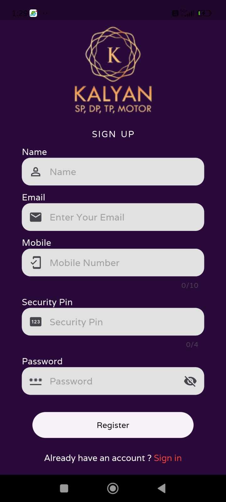 Screenshot image